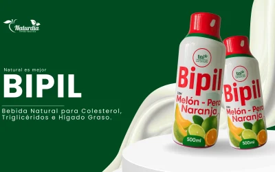 Bipil: Bebida Natural para Colesterol, Triglicéridos e Hígado Graso